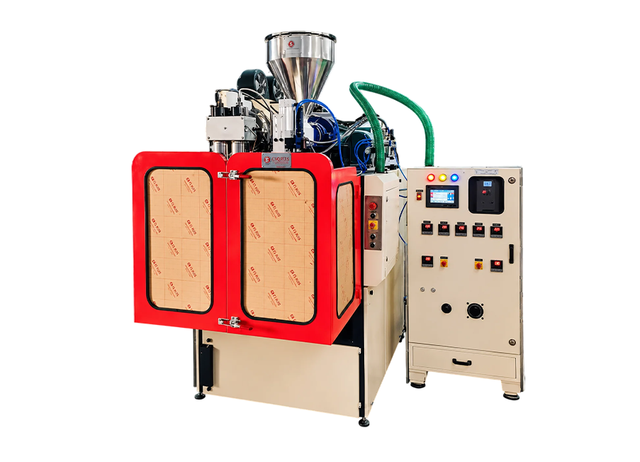 2 Liter Double Head Single Stage Blow Molding Machine